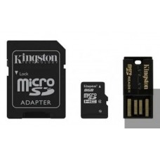 Memoria Flash 4GB Micro SDHC con adaptador SD